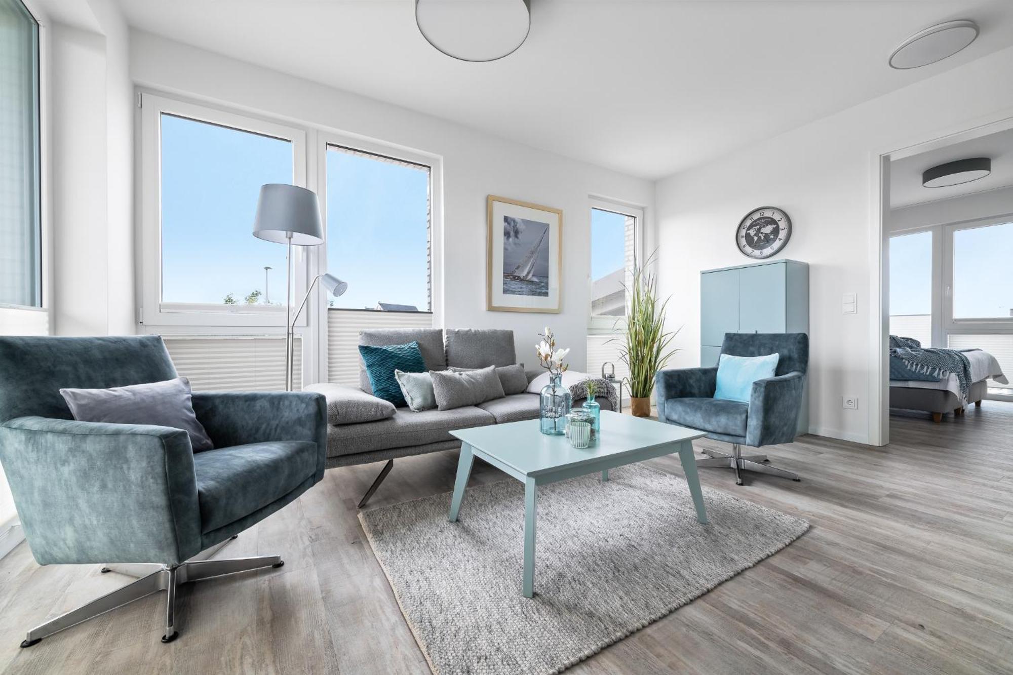 Beachterraceone - Eg, Meerblick, Terrasse, Kamin, Sauna Olpenitz Buitenkant foto