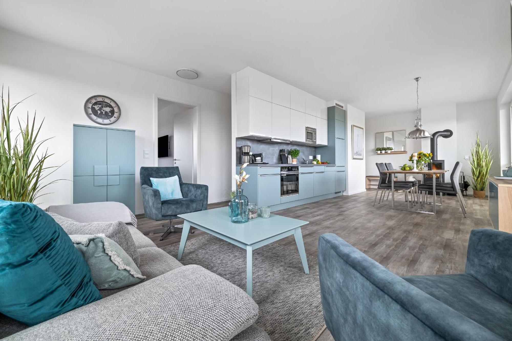 Beachterraceone - Eg, Meerblick, Terrasse, Kamin, Sauna Olpenitz Buitenkant foto