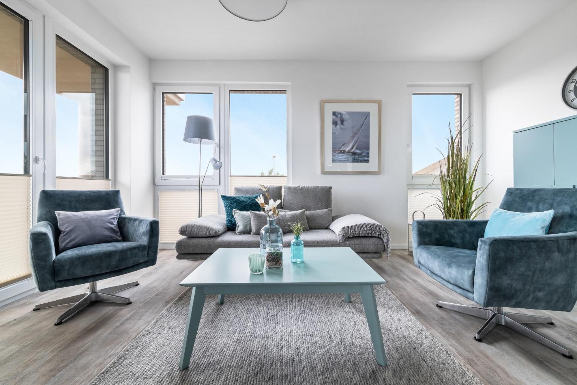 Beachterraceone - Eg, Meerblick, Terrasse, Kamin, Sauna Olpenitz Buitenkant foto