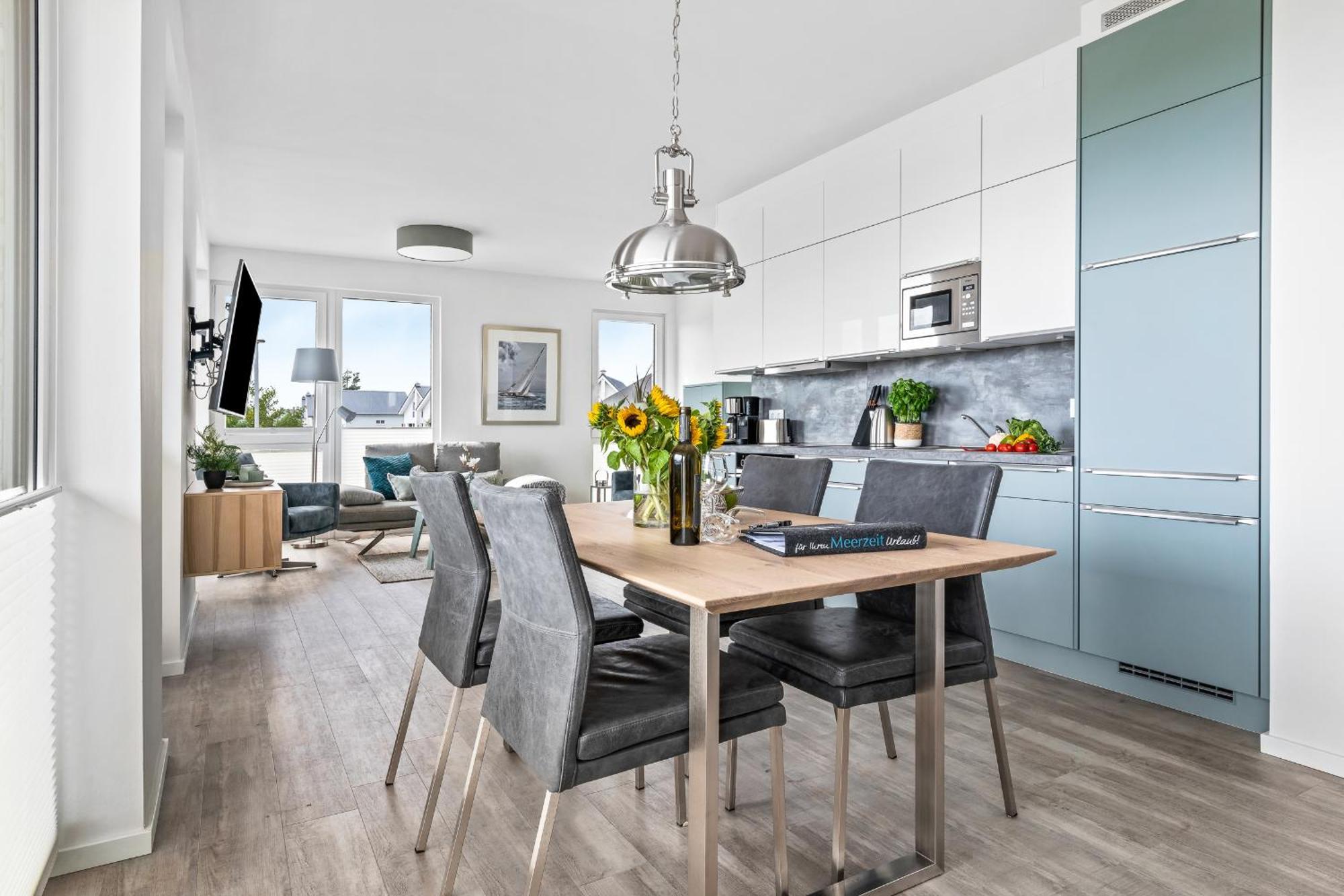 Beachterraceone - Eg, Meerblick, Terrasse, Kamin, Sauna Olpenitz Buitenkant foto